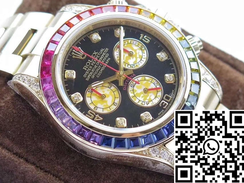 BL Rainbow 4130 116589RBOW Rolex Cosmograph Movement Daytona Factory 0131